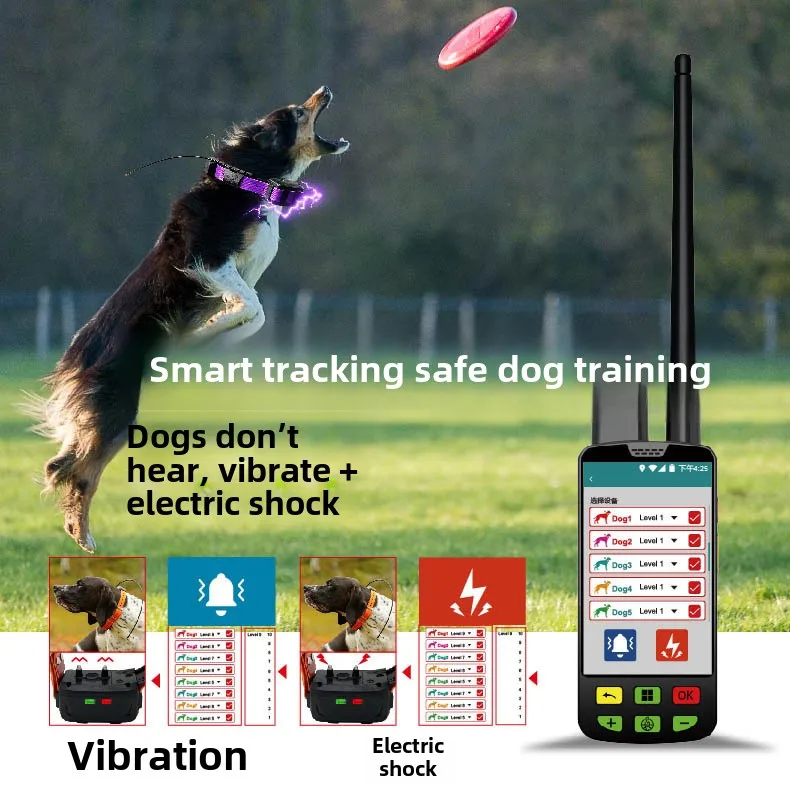 Waterproof IP67 Android 4G Pet Tracker Super Long Distance GPS VHF Signal Connects Mobile Phone-Source Manufacturer Wholesale