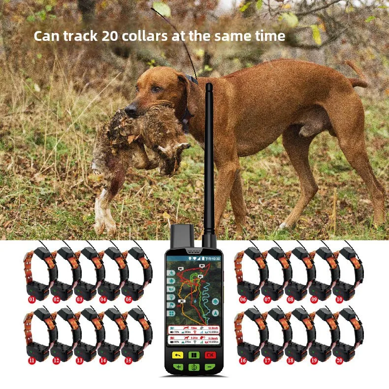 Waterproof IP67 Android 4G Pet Tracker Super Long Distance GPS VHF Signal Connects Mobile Phone-Source Manufacturer Wholesale
