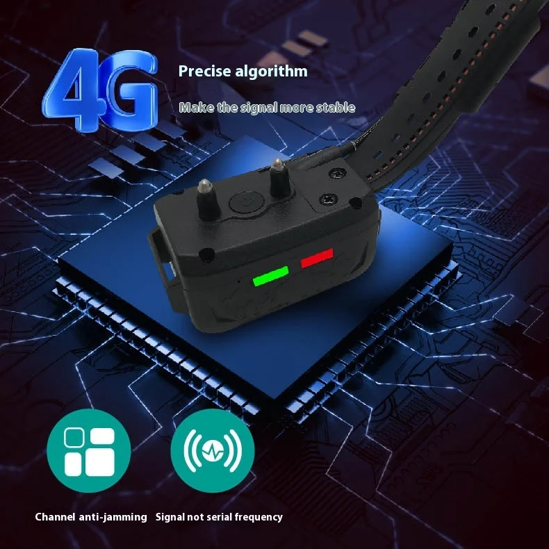Waterproof IP67 Android 4G Pet Tracker Super Long Distance GPS VHF Signal Connects Mobile Phone-Source Manufacturer Wholesale
