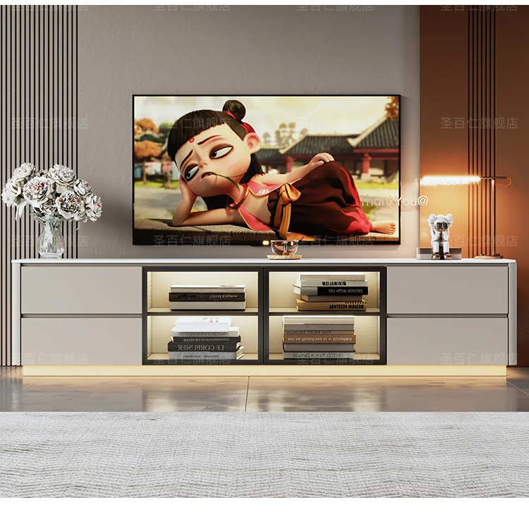 Display Luxury Tv Stands Minimalist Aesthetic Designer Entertainment Nordic Tv Stands Universal Organizer Muebles Furniture