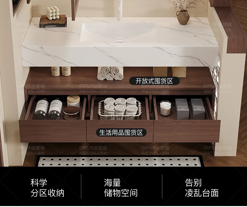 Partitions Organizer Bathroom Cabinet Mirror Modern Skincare Drawers Display Bathroom Cabinet Paper Slim Gabinete Home Furniture