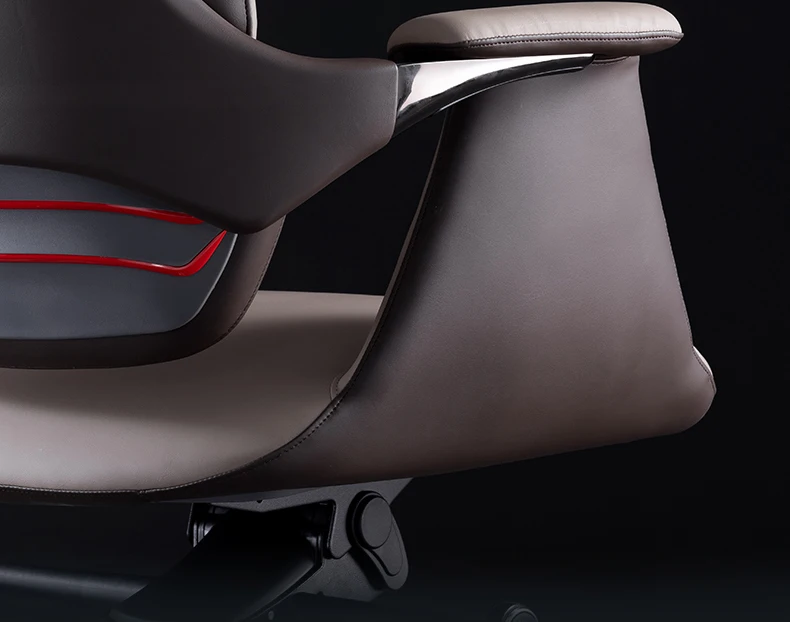 Wendy Italian Minimalist Chair Leather Boss Study Computer Office Comfortable Chair President Swivel Cowhide Chaisse Furniture