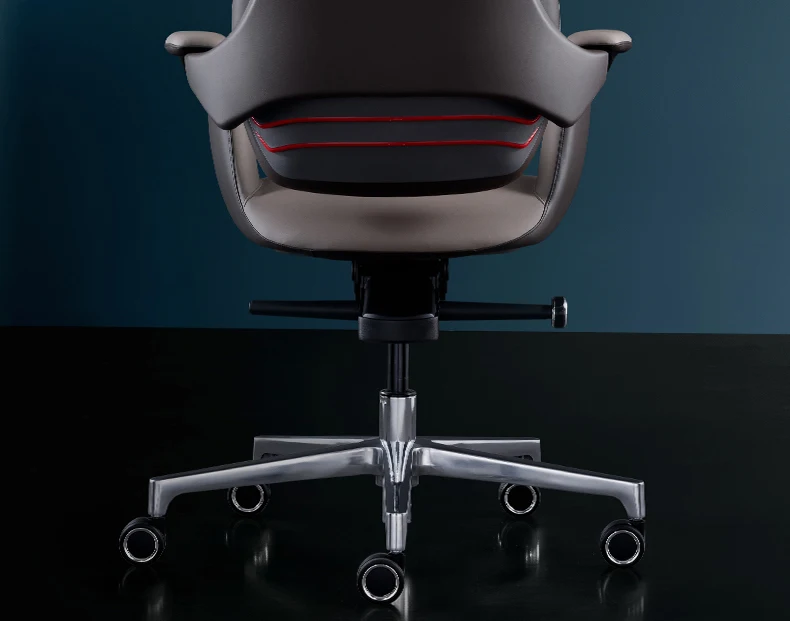 Wendy Italian Minimalist Chair Leather Boss Study Computer Office Comfortable Chair President Swivel Cowhide Chaisse Furniture