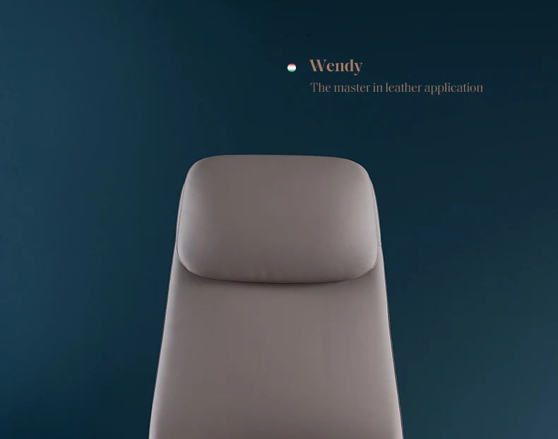 Wendy Italian Minimalist Chair Leather Boss Study Computer Office Comfortable Chair President Swivel Cowhide Chaisse Furniture