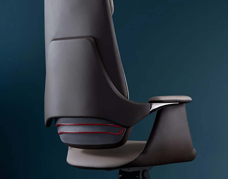 Wendy Italian Minimalist Chair Leather Boss Study Computer Office Comfortable Chair President Swivel Cowhide Chaisse Furniture