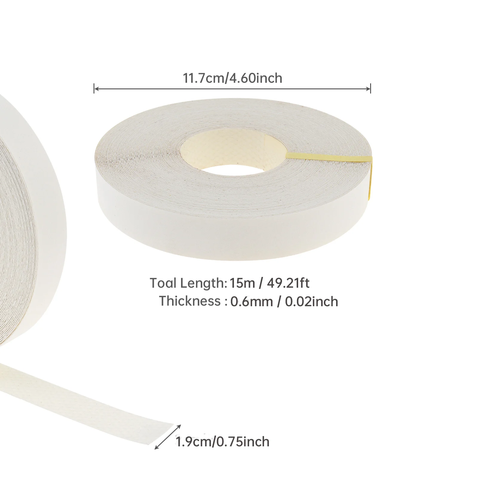 3/4 inch 15M Hot Melt Adhesive Furniture Melamine Tape Edge Banding Strip Pre-glued Veneer Edging Plywood for Cabinet Edge Decor