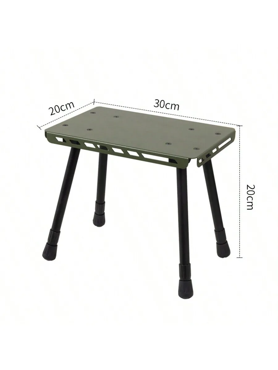 Outdoor Table And Chair Dual-Use Table, Liftable Portable Stool Outdoor Fishing Camping Chair Desk