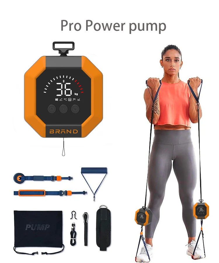 Pocket Electric Smart Power Pump Fitness Home Gym Sets Equipment Machine Power Station for Home Training Total Body