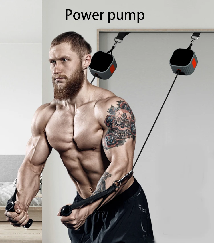 Pocket Electric Smart Power Pump Fitness Home Gym Sets Equipment Machine Power Station for Home Training Total Body