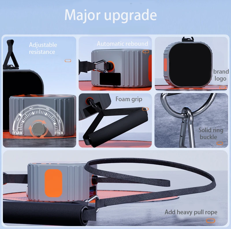 Pocket Electric Smart Power Pump Fitness Home Gym Sets Equipment Machine Power Station for Home Training Total Body