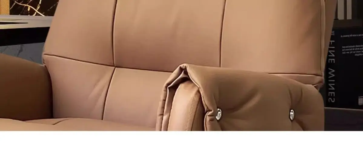 Leather, Light Luxury, Boss Chair, Home, Computer, Comfort, Office, Reclining, Sedentary, Study, Back Chair