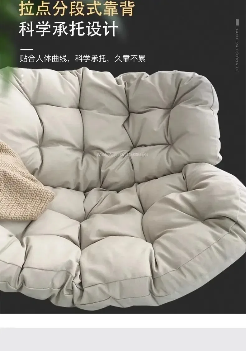 Rocking Chair, Rattan Recliner, Balcony, Home, Leisure, Single Lazy Sofa Internet Celebrity Small Apartment, Bedroom, Chair
