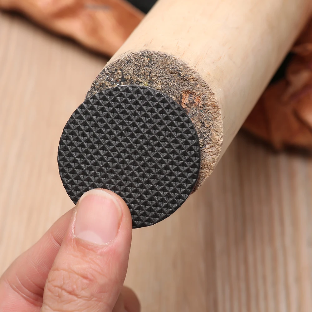 1-24Pcs Thickening Self-adhesive Furniture Leg Feet Pads Bumper Chair Rug Felt Anti-slip Anti Rub Mat Bumper Floor Protector
