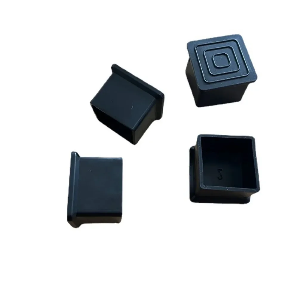 10 pcs 25x25mm Chair Leg Floor Protectors Silicone Covers For Chair Legs Floor Protector Rubber Pads For Chair Legs furniture