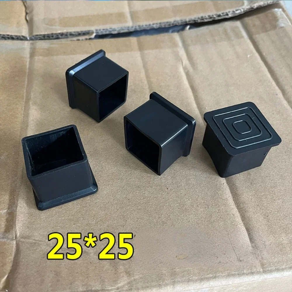 10 pcs 25x25mm Chair Leg Floor Protectors Silicone Covers For Chair Legs Floor Protector Rubber Pads For Chair Legs furniture