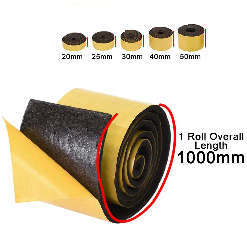 2/2.5/3/4/5cm Self-Adhesive Felt Chair/Table Leg Sticky Back Wear-resisting Furniture Leg Pad Anti-slip Mat Floor Protector