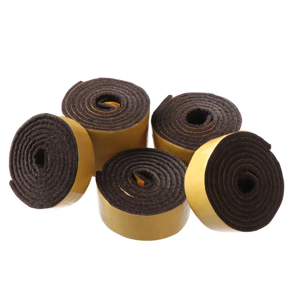 2/2.5/3/4/5cm Self-Adhesive Felt Chair/Table Leg Sticky Back Wear-resisting Furniture Leg Pad Anti-slip Mat Floor Protector