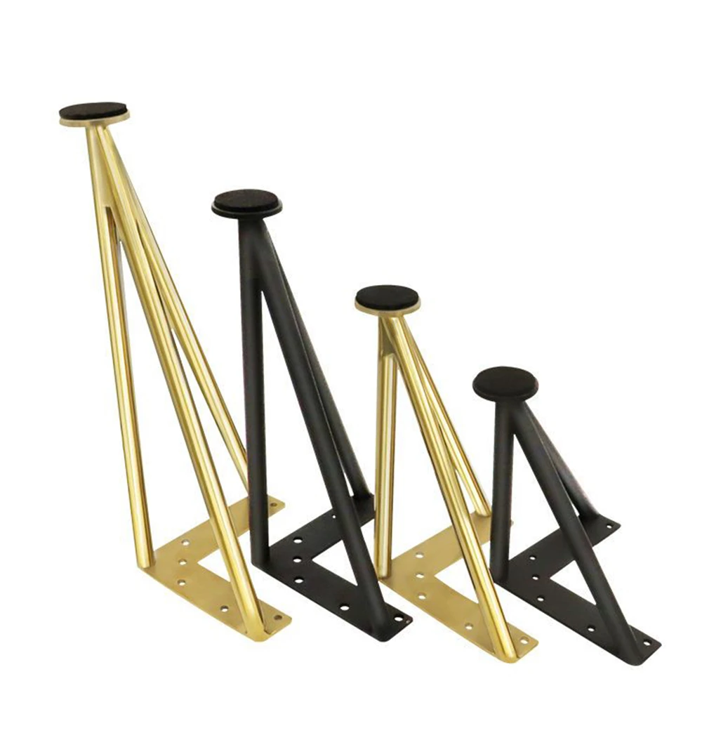 Thickened Stainless Steel Furniture Feet Bathroom Cabinet Foot Coffee Table Legs Sofa Bed Chair Adjustable Hardware Table Legs