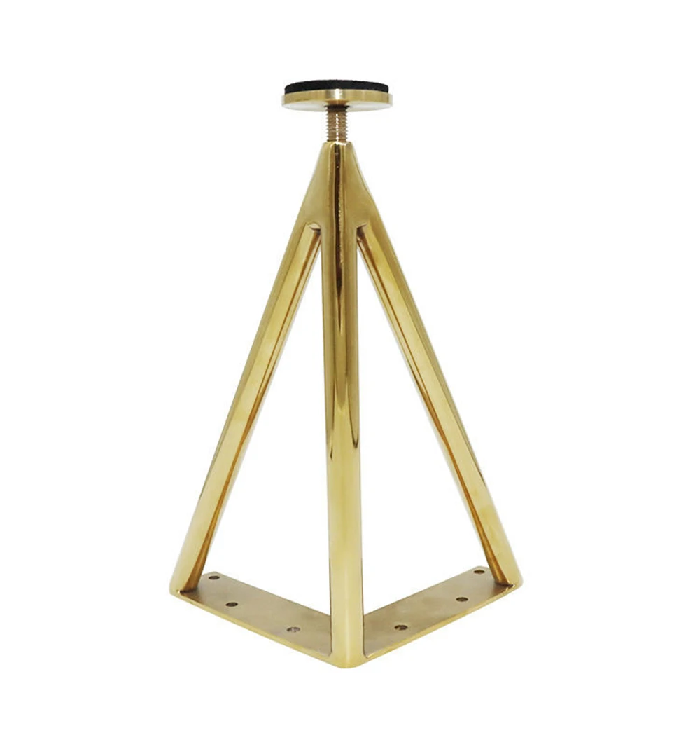 Thickened Stainless Steel Furniture Feet Bathroom Cabinet Foot Coffee Table Legs Sofa Bed Chair Adjustable Hardware Table Legs