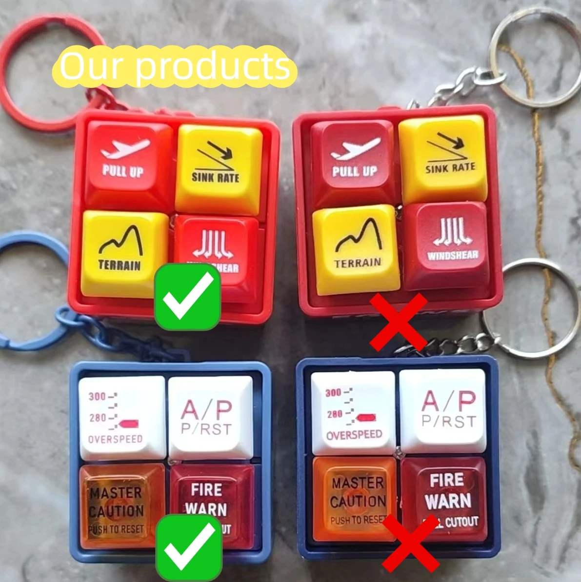 Genuine airbus A320 EGPWS Boeing 737 Warning Sound Simulator Aviation Business Flight Route Crew Alert Refreshing Brain Booster
