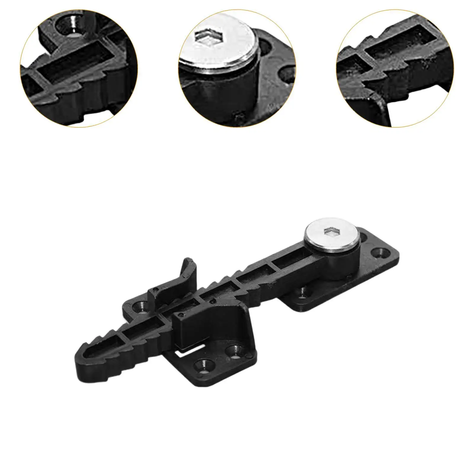 6x Sectional Couch Connector Parts Heavy Duty Bedroom Tool Versatile with 60 Screws Invisible Easy Installation Couch Brackets