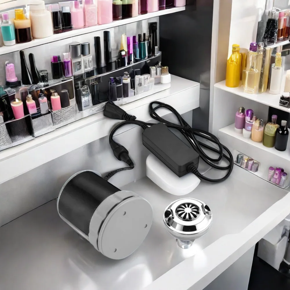 Portable Pedicure Sink Bowl for Salon Use with Pipeless Jet System Magnetic Pump Massage Chair Foot Care Wooden Application