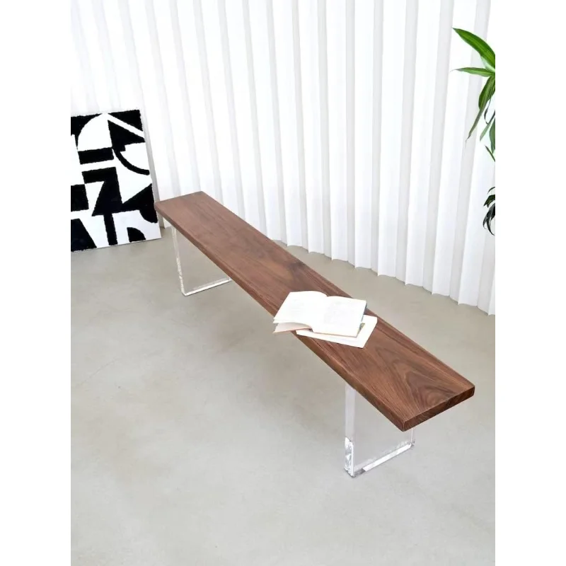 Naxilai 1pc Bench Legs 6inch 8inch 12inch 16 Inch Acrylic Bench Legs Sturdy Coffee Table Legs (10inch-Wide,16 inch)