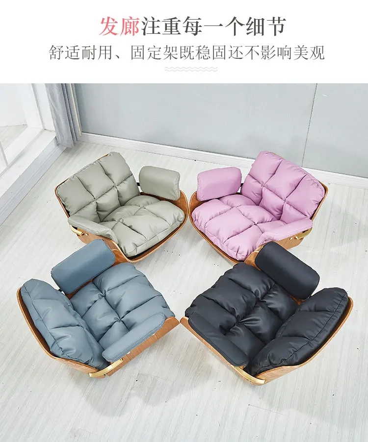 Women Dressing Shaving 360° Swivel Personalized Barber Chair Professional Leg Rest Chair Adjustable Shaving Salon Furniture