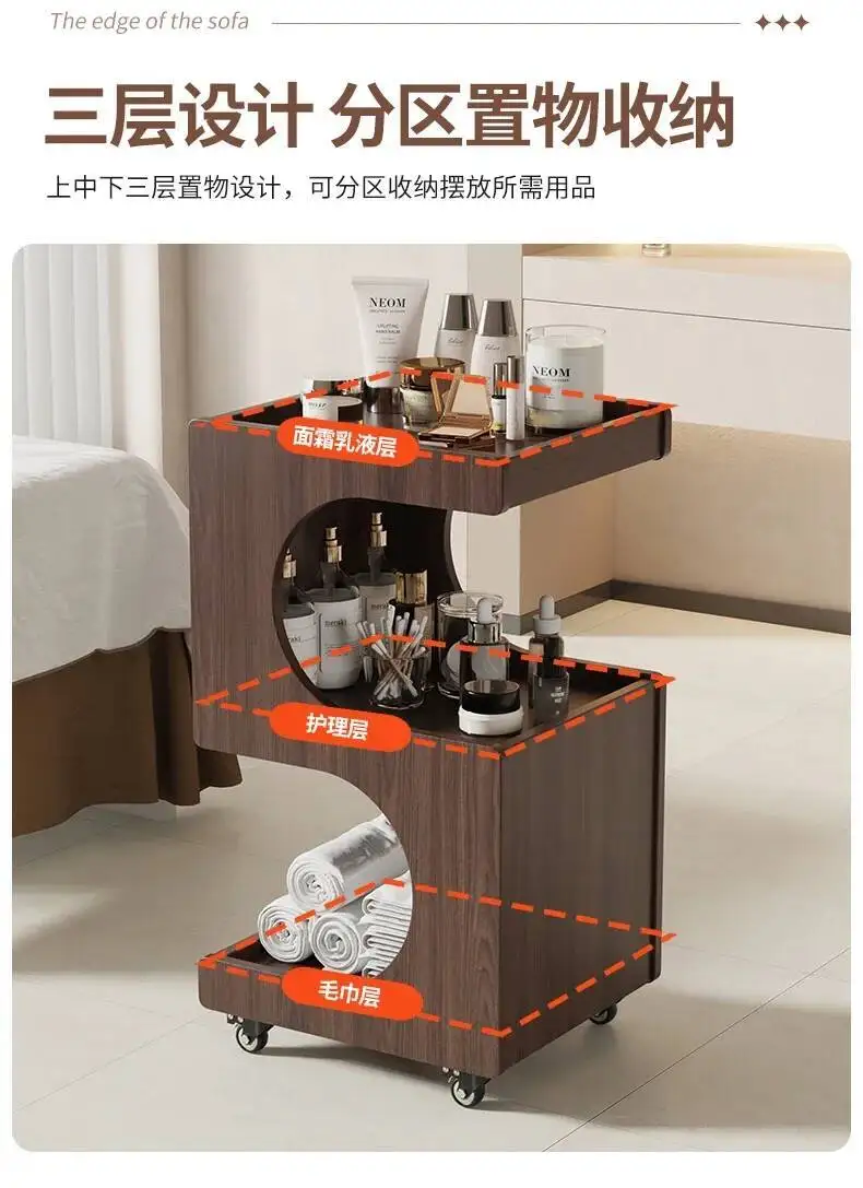 Cart Nordic Moving Tool Salon Luxury Storage Trolley Salon Hairdressing Trolley Carritos Organizadores Trendy Furniture Beauty
