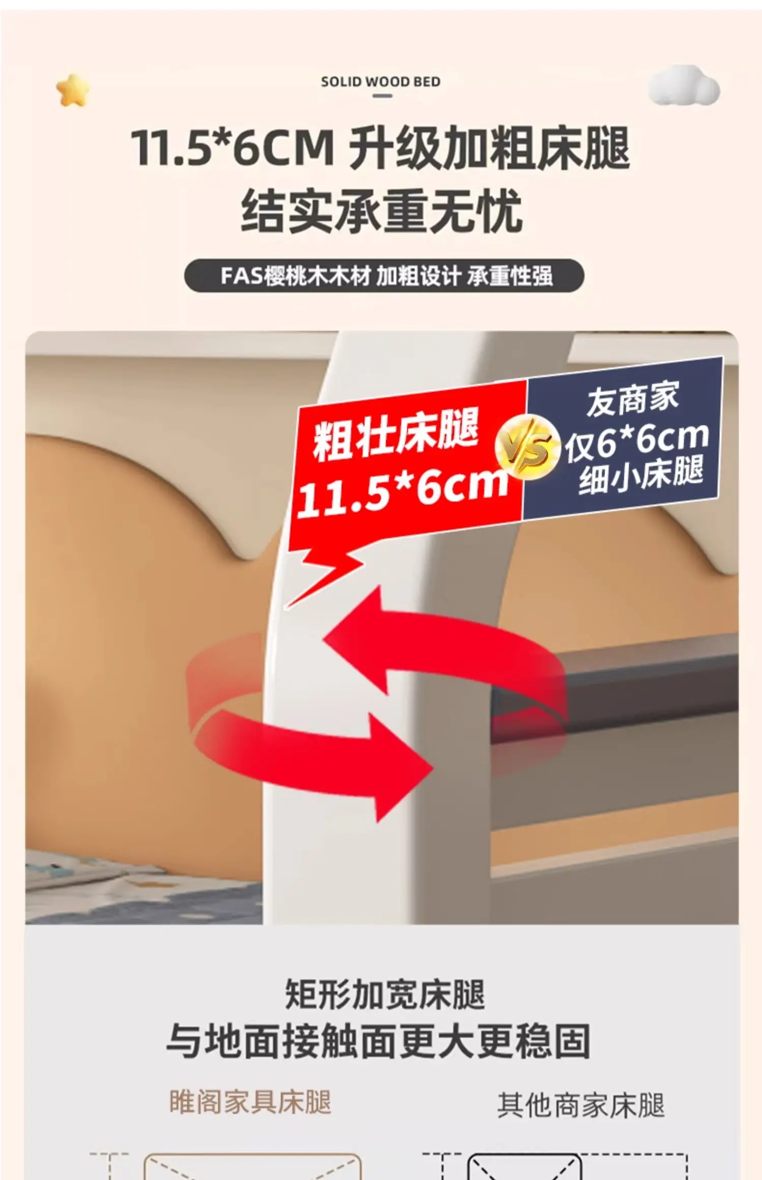 King Size 140x160cm Double Bed Frame Adult Staircase Bunk Beds Loft Headboards Kids Drawer Storage Mattress Bedroom Furniture