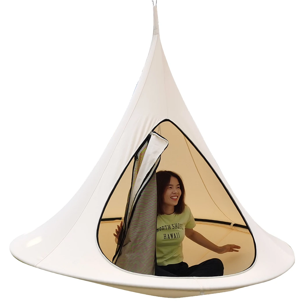 180cm Outdoor Camping Waterproof With Zipper And Anti-mosquitoes for Many People Butterfly Swing Hammock Hanging Chair Patio