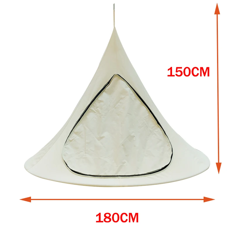 180cm Outdoor Camping Waterproof With Zipper And Anti-mosquitoes for Many People Butterfly Swing Hammock Hanging Chair Patio