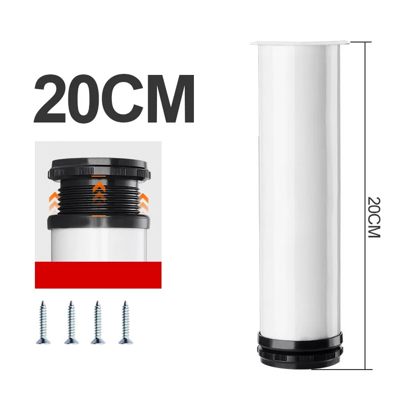 1Pcs 6cm-30CM Furniture Adjustable Cabinet Legs Stainless Steel Furniture Legs Cabinet Table Sofa Bed Feet Furniture Feet