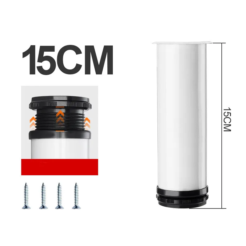 1Pcs 6cm-30CM Furniture Adjustable Cabinet Legs Stainless Steel Furniture Legs Cabinet Table Sofa Bed Feet Furniture Feet