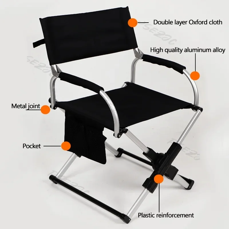 Guide Series Outdoor Camping Chair Beach Fishing Chair Aluminum Alloy Travel Hiking Picnic Leisure Seat