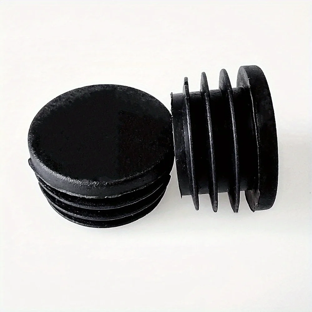 10 Pcs 19mm Round Plastic Hole Plugs Caps ,Inserts for Metal Tubing, Hardware Plugs, Fences, Glide Protection from Chair