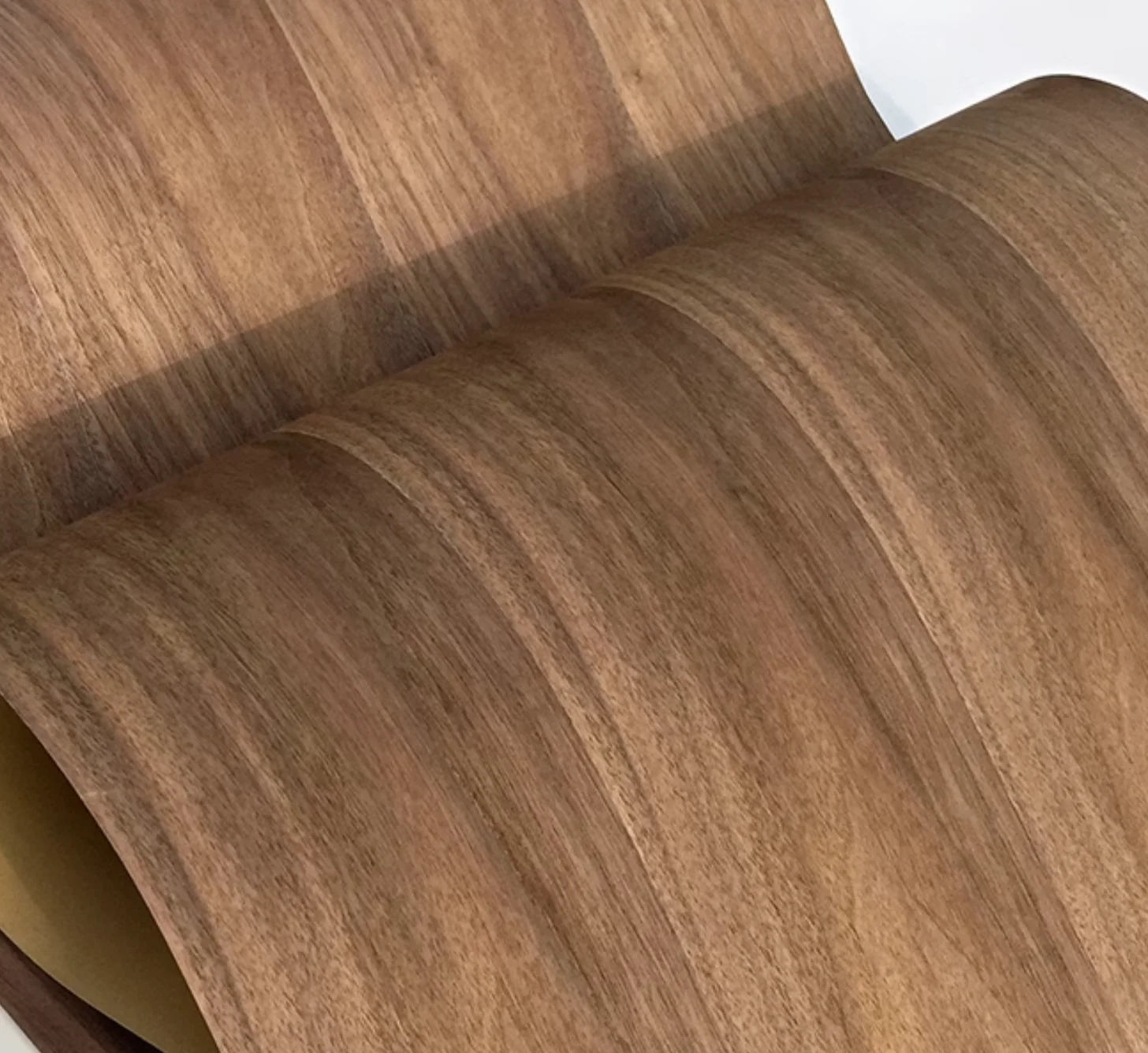 Size:2.5x0.58meter Thick:0.25mm Wide Natural Black Walnut Veneer Solid wood veneer woodworking furniture decoration for speakers