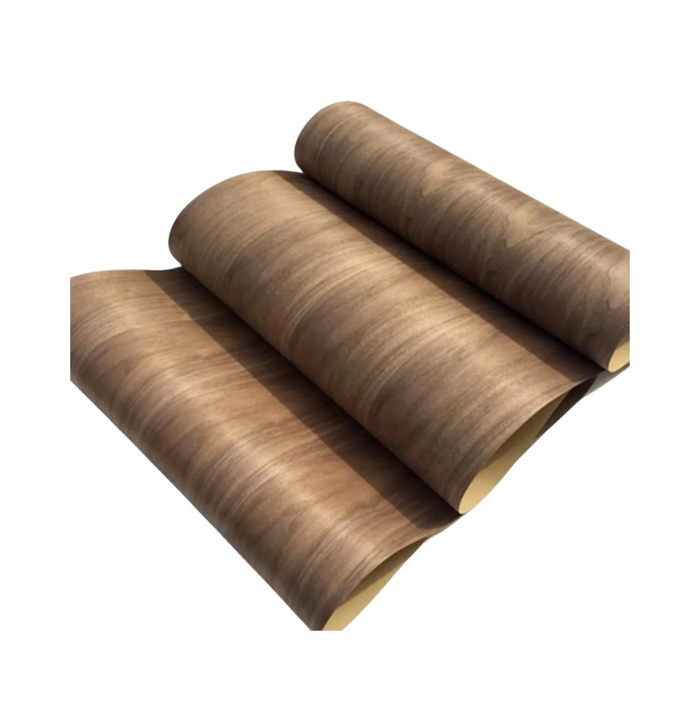 Size:2.5x0.58meter Thick:0.25mm Wide Natural Black Walnut Veneer Solid wood veneer woodworking furniture decoration for speakers