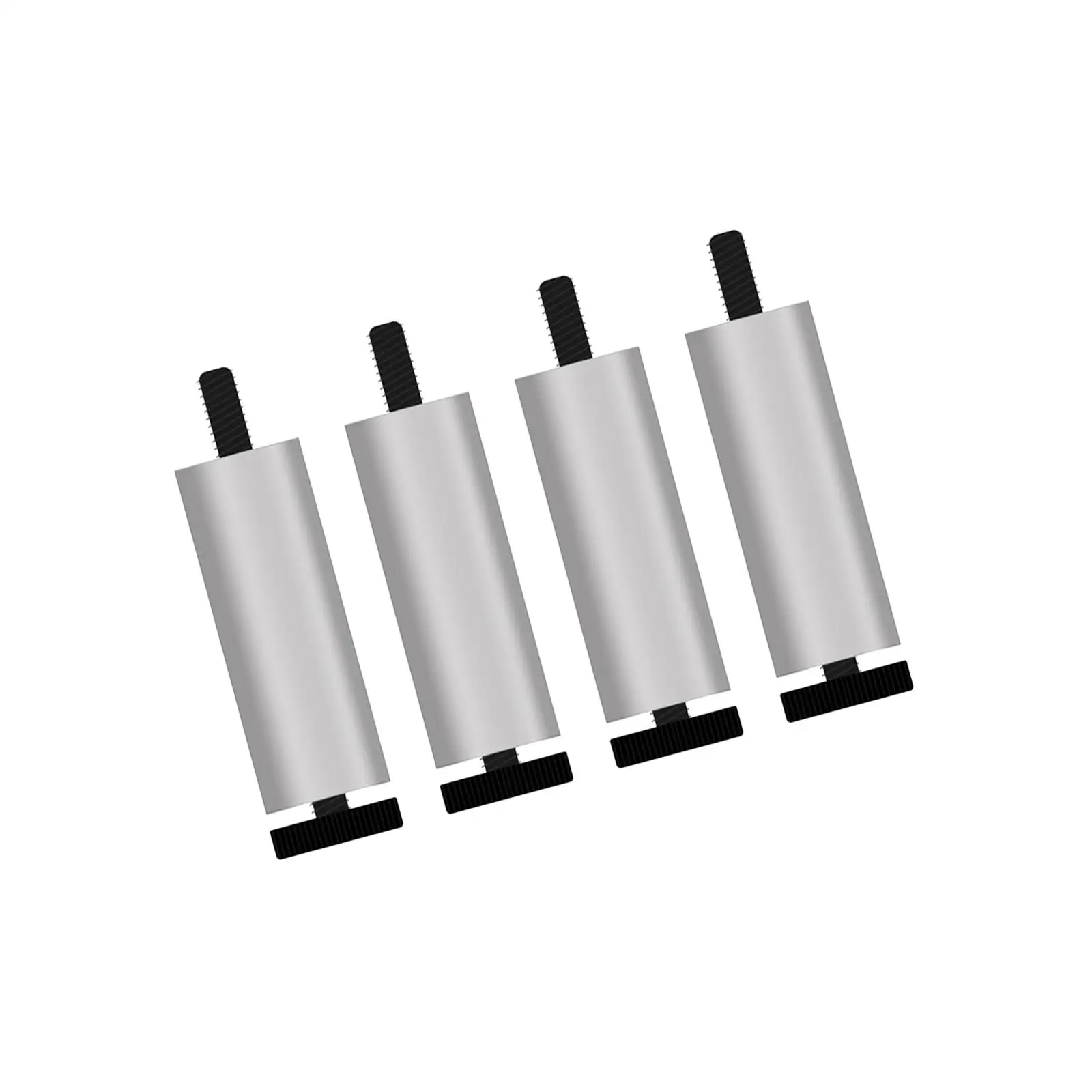 4 Pieces Furniture Legs Sofa Feet Adjustable Height Support Leg for Furniture for Table Desks TV Stand Bookcases