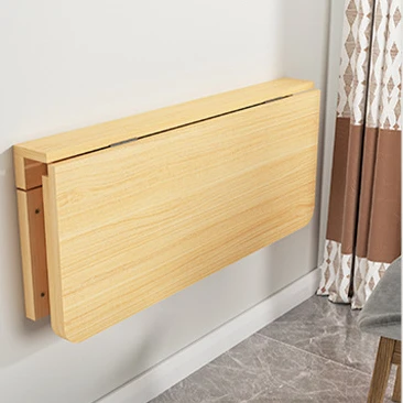 Wall Mounted Folding Table Wall Mounted Folding Storage Rack Kitchen Foldable Countertop Bedside Storage Board Table