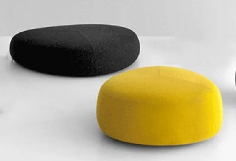 Nordic Stool Creative Ottoman Fashion Foot Stool Special-shaped Pebble Multifunctional Big Furniture for Home Portable Design
