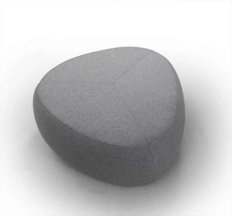 Nordic Stool Creative Ottoman Fashion Foot Stool Special-shaped Pebble Multifunctional Big Furniture for Home Portable Design