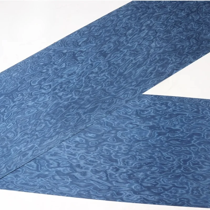 28*250cm T:0.5mm DIY Creative Technology Wood Blue Canary Wood Veneer Furniture And home Decoration  Sound Board Veneer Sheet