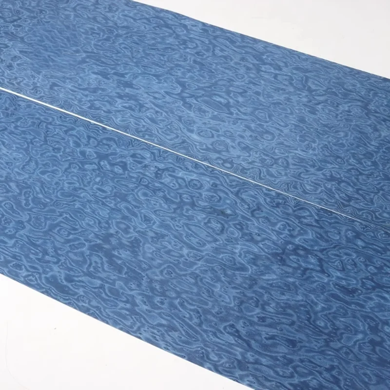 28*250cm T:0.5mm DIY Creative Technology Wood Blue Canary Wood Veneer Furniture And home Decoration  Sound Board Veneer Sheet