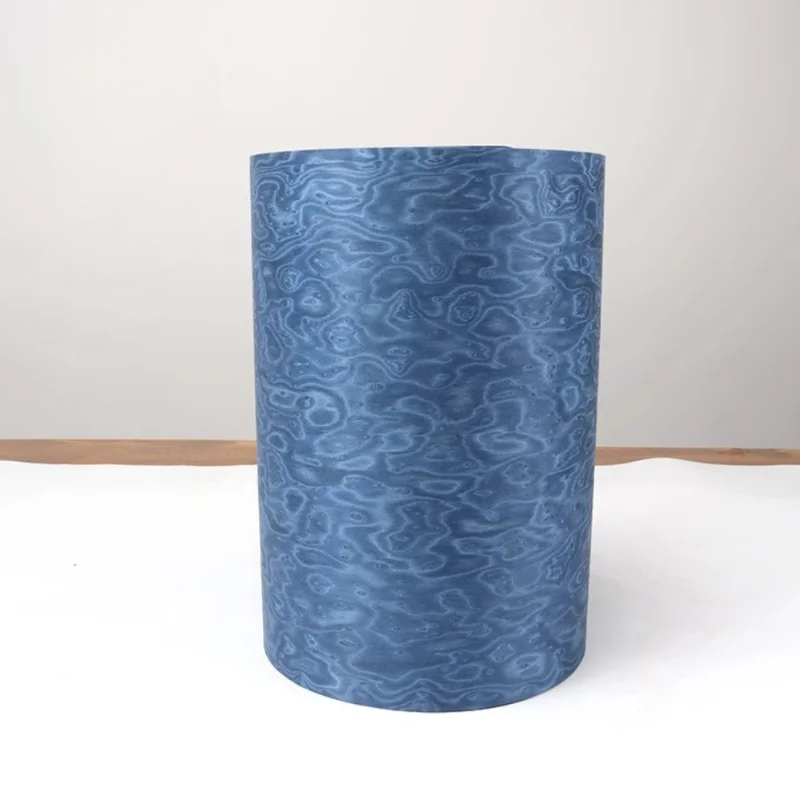 28*250cm T:0.5mm DIY Creative Technology Wood Blue Canary Wood Veneer Furniture And home Decoration  Sound Board Veneer Sheet