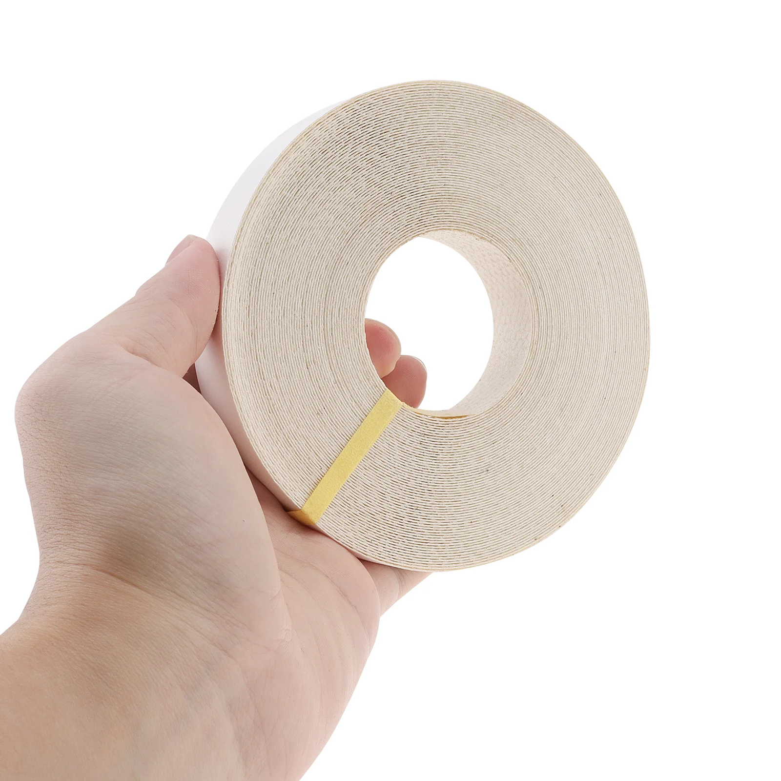 15m Hot Melt Adhesive Melamine Edge Banding for Plywood Table / Cabinet with Two Colors Optional, Pre-glued Veneer Edging