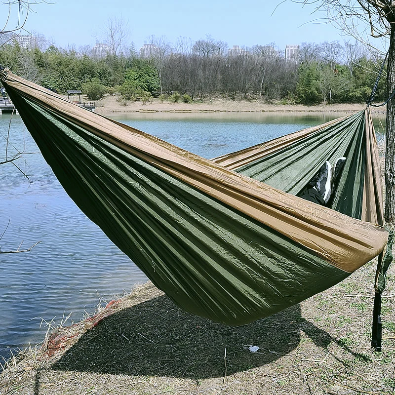 Parachute Cloth Hammock Outdoor Camping Swing 300 X 200 Double Person Extended and Widened Ultra Light Product