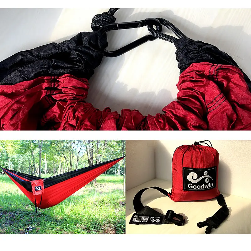 Parachute Cloth Hammock Outdoor Camping Swing 300 X 200 Double Person Extended and Widened Ultra Light Product