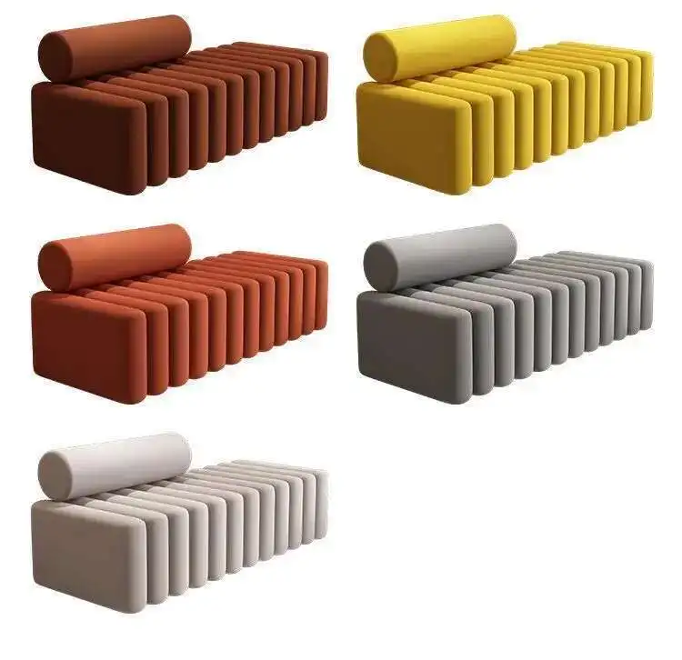Light Luxury, Shoe Changing Stool, Household, Living Room, Stool, Sofa, Strip, Rest Stool, Bedroom, End of Bed, Stool
