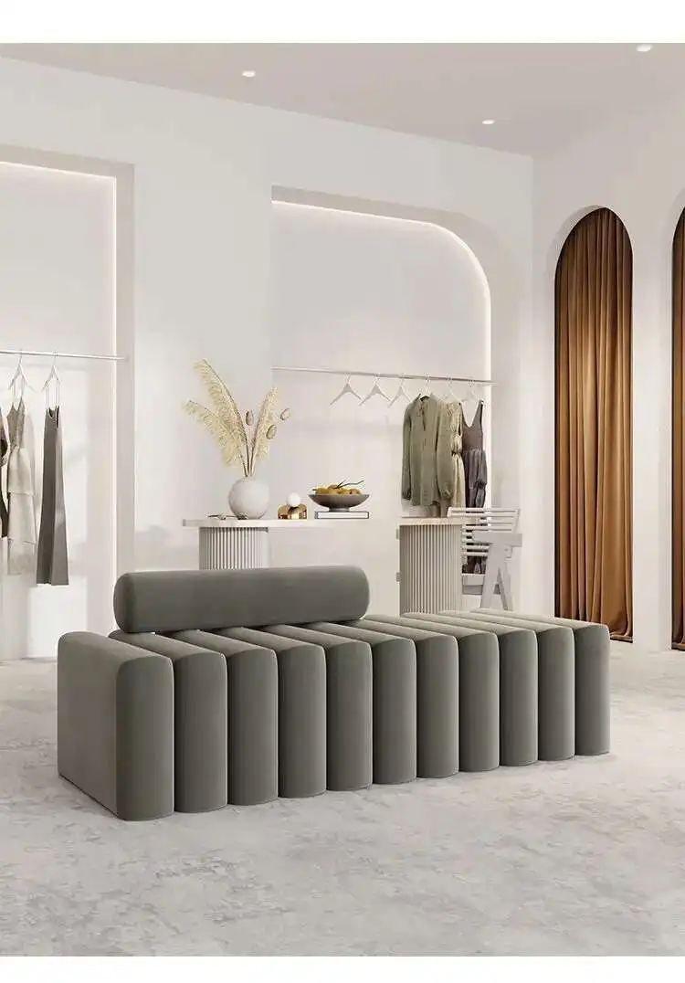 Light Luxury, Shoe Changing Stool, Household, Living Room, Stool, Sofa, Strip, Rest Stool, Bedroom, End of Bed, Stool
